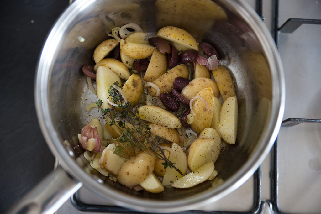 baccala con patate senza glutine