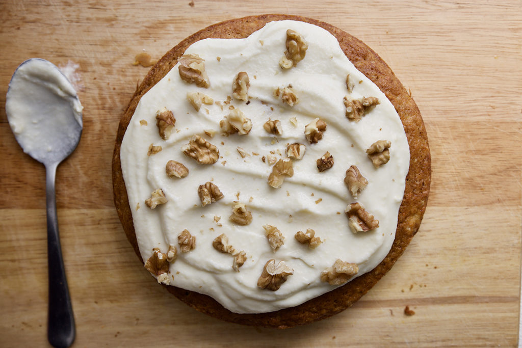 carrot cake torta di carote e noci