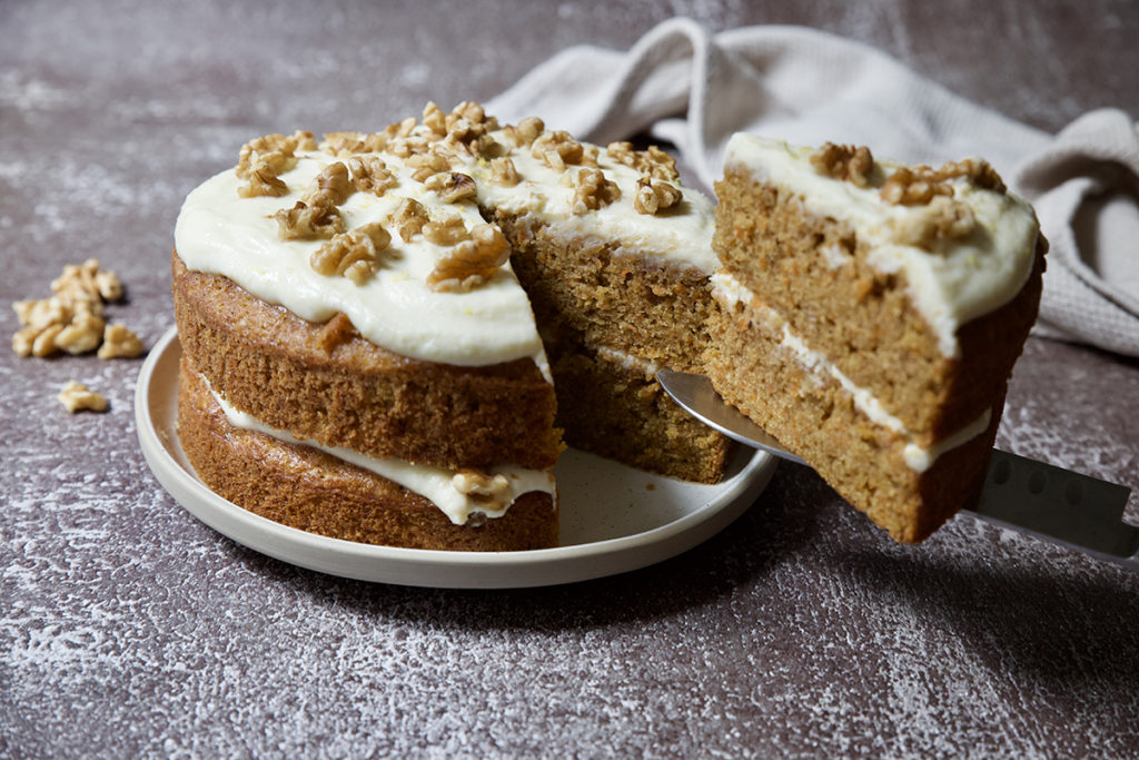 carrot cake torta di carote e noci