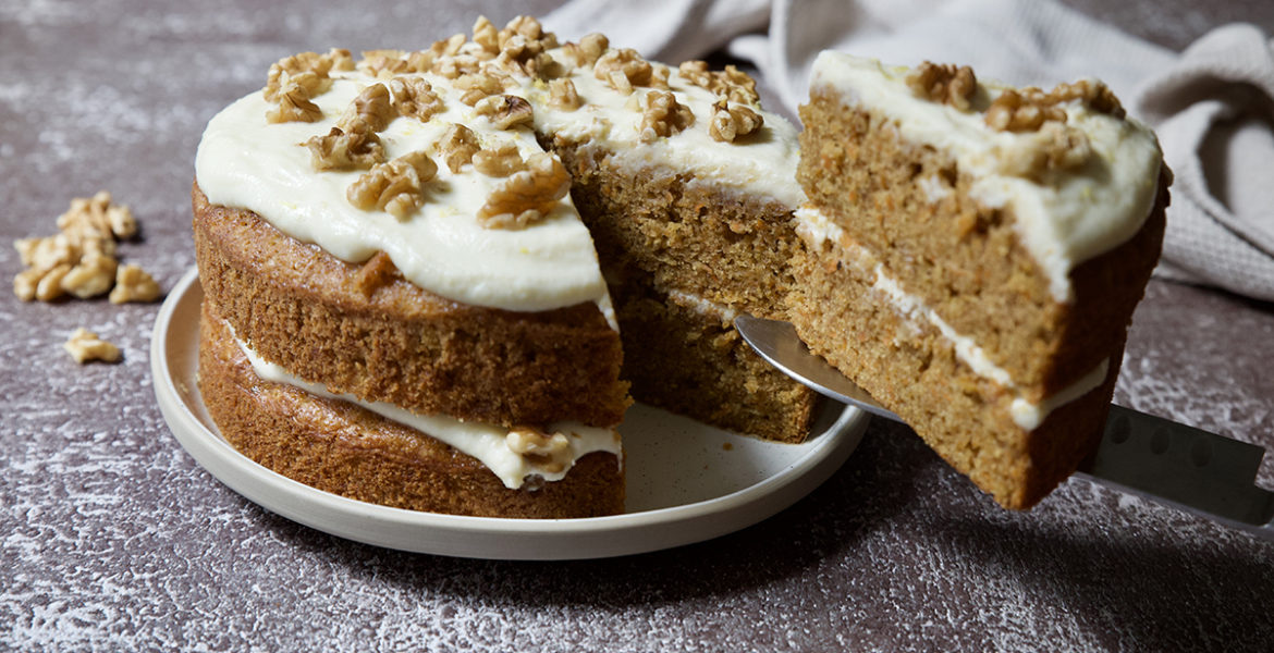 carrot cake torta di carote e noci