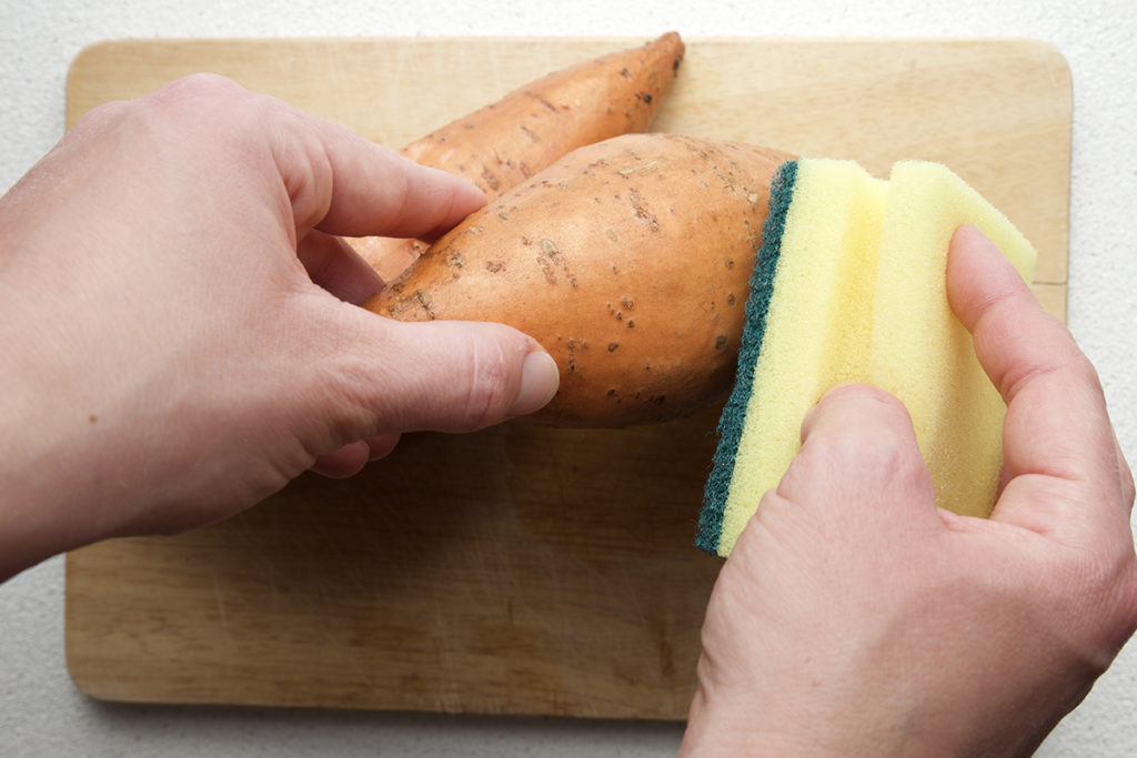 patate dolci al forno fritte