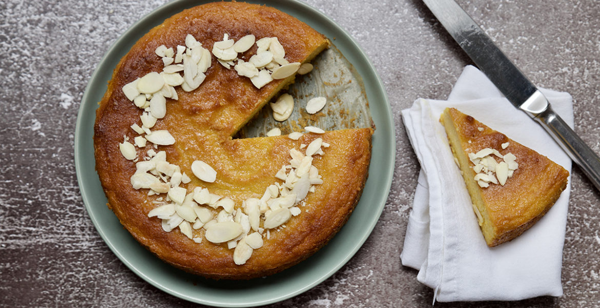 torta arancia e mandorle