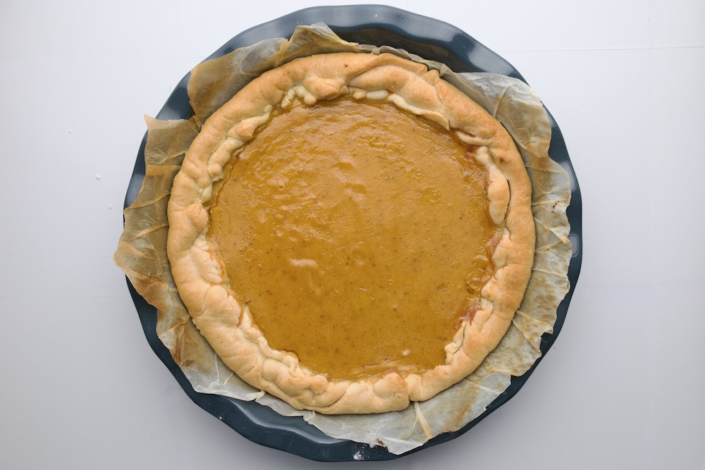 torta di zucca cotta