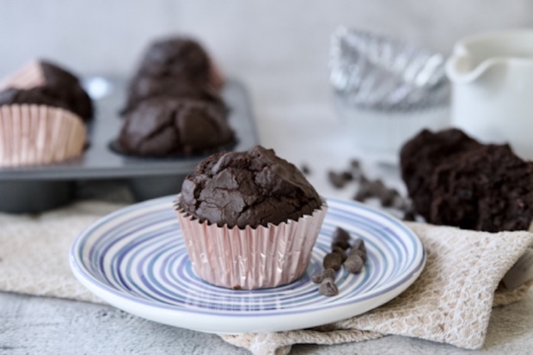 Muffin al Cioccolato Fondente