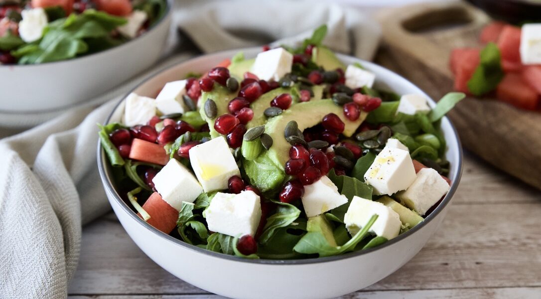 Insalata di Anguria, Avocado e Feta