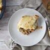 Shepherd's pie in un piatto